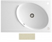 Мийка для кухні Marmorin Tono 1k 10 80х50 см штучний камінь Magranit сафарі 430 113 001