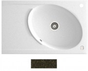 Мийка для кухні Marmorin Tono 1k 10 80х50 см штучний камінь Magranit коричневий 430 113 004