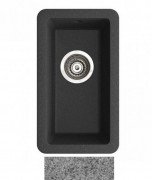 Мийка для кухні Marmorin Fado 0,5k 26х46 см штучний камінь Magranit сірий 425 100 003