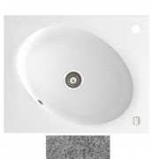 Мийка для кухні Marmorin Tono 1k 62,3х50 см штучний камінь Magranit сірий 430 103 003