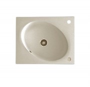 Мойка для кухни Marmorin Tono 1k 62,3х50 см искусственный камень Magranit песочный 430 103 007