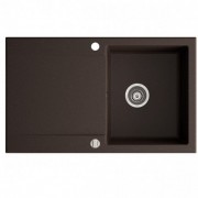 Мойка для кухни Marmorin Debra 1k 10 84х51 см искусственный камень Magranit коричневый 436 113 004
