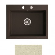 Мийка для кухні Marmorin Debra 1k 62х51 см штучний камінь Magranit сафарі 436 103 001