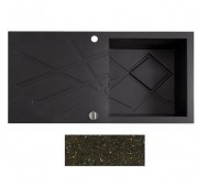 Мойка для кухни Marmorin Foorn II 1k 10 100х50 см искусственный камень Magranit коричневый 460 113 004