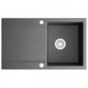 Мойка для кухни Marmorin Debra 1k 10 84х51 см искусственный камень Magranit серый 436 113 003