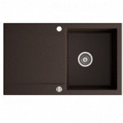 Мойка для кухни Marmorin Debra 1k 10 84х51 см искусственный камень Magranit коричневый 436 113 004