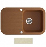 Мойка для кухни Marmorin Ignis 1k 10 77х47 см искусственный камень Magranit сафари 435 113 001