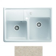 Мойка для кухни Marmorin Ewit 2k 89,5х63 см искусственный камень Magranit песочный 515 203 007