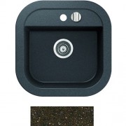 Мойка для кухни Marmorin Laver 1k 50х50 см искусственный камень Magranit коричневый 510 103 004