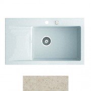 Мийка для кухні Marmorin Halit 1k 0,50 80х47 см штучний камінь Magranit пісочний 520 113 007