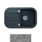 Мийка для кухні Marmorin Laver 1k 10 78х50 см штучний камінь Magranit сірий 510 113 003