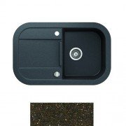 Мийка для кухні Marmorin Laver 1k 10 78х50 см штучний камінь Magranit коричневий 510 113 004