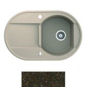 Мийка для кухні Marmorin Otago 1k 10 78х50 см штучний камінь Magranit коричневий 505 113 004