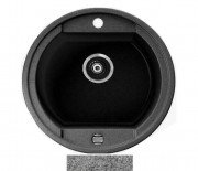 Мойка для кухни Marmorin Otago 1k Ø50 см искусственный камень Magranit серый 505 803 003