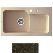 Мойка для кухни Marmorin Ako 1,5k 80х45 см искусственный камень Magranit коричневый 711 113 004