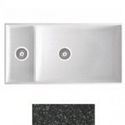 Мойка для кухни Marmorin Olwin 1,5k 87х45 см искусственный камень Magranit черный 525 503 002