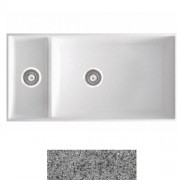 Мийка для кухні Marmorin Olwin 1,5k 87х45 см штучний камінь Magranit сірий 525 503 003