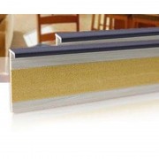 Плинтус для ковролина Salag 160 ПВХ синий 161053