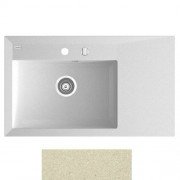 Мийка для кухні Marmorin Ivo 84,3х49,3 см штучний камінь Magranit сафарі 710 113 001