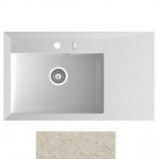 Мийка для кухні Marmorin Ivo 84,3х49,3 см штучний камінь Magranit пісочний 710 113 007