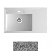 Мийка для кухні Marmorin Ivo 85х50 см штучний камінь Magranit сірий 718 113 003