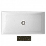 Мийка для кухні Marmorin Olwin 1k 87х45 см штучний камінь Magranit коричневий 525 103 004