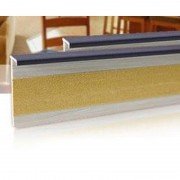 Плінтус для ковроліну Salag 160 ПВХ синій 161053