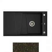 Мийка для кухні Marmorin Batea 1k 89х50 см штучний камінь Magranit коричневий 716 113 004