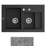 Мийка для кухні Marmorin Combo 1,5k 85х54 см штучний камінь Magranit сірий 713 503 003