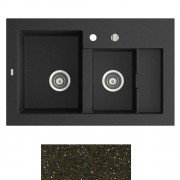 Мийка для кухні Marmorin Combo 1,5k 85х54 см штучний камінь Magranit коричневий 713 503 004