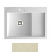 Мийка для кухні Marmorin Nero 1k 0,50 80х61 см штучний камінь Magranit сафарі 714 113 001