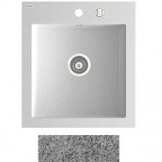 Мийка для кухні Marmorin Nero 1k 55х61 см штучний камінь Magranit сірий 714 103 003