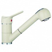 Смеситель для кухни Marmorin однорычажный с выдвижной лейкой сафари 1214