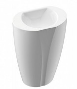 Раковина для ванної Marmorin Selia 55х34,8 см для підлоги литий камінь білий 719 055 020 xx x