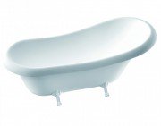 Ванна з штучного каменю Marmorin Fama 173х82,5 см окремостояча білий 566 173 020 xx x