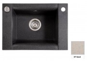 Мойка для кухни Marmorin Voga 1k 54х40,8 см искусственный камень Magranit песочный 110 103 007