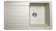Мойка для кухни Miraggio Versal врезная прямоугольная с крылом с переливом матовый Sand 0000061