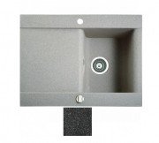 Мойка для кухни Marmorin Voga 1k 10 71,6х54 см искусственный камень Magranit черный 110 113 002