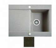 Мийка для кухні Marmorin Voga 1k 10 71,6х54 см штучний камінь Magranit коричневий 110 113 004