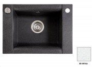 Мойка для кухни Marmorin Voga 1k 54х40,8 см искусственный камень Magranit белый 110 103 006