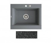 Мойка для кухни Marmorin Voga II 1k 62х51 см искусственный камень Magranit черный 712 103 002