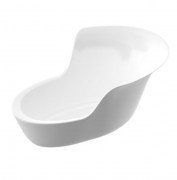 Ванна з штучного каменю Marmorin Jena 190х115,5 см окремостояча білий P 540 188 020 010