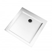 Душовий піддон Marmorin Tebe 90х90 см штучний мармур білий P 530 090 200