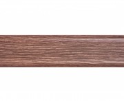 Плинтус San Decor Comfort с кабель каналом ПВХ дуб бурбон темный 212