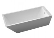 Ванна из искусственного камня Marmorin Tebe II 180,5х73,2 см отдельностоящая белый P 531 180 020 010