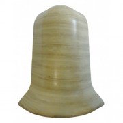 Наружный угол на плинтус San Decor Comfort ПВХ палитра на выбор НУххх
