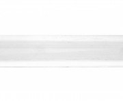 Плінтус San Decor Comfort з кабель каналом ПВХ білий 219