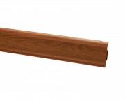 Плинтус San Decor из двух частей ПВХ дуб горелый 103