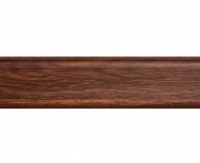 Плинтус San Decor из двух частей ПВХ дуб кения 127