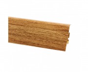 Плінтус San Decor Elegance з кабель каналом ПВХ ностальжі 729